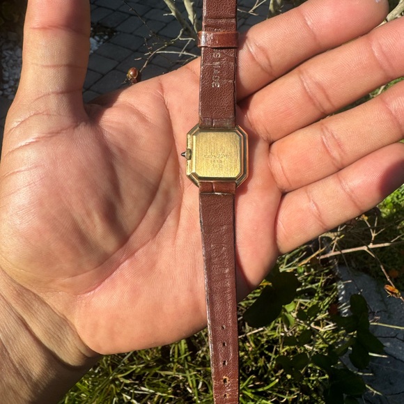 Rare Piaget Step Tank Manual Wind Gold Plated Watch 🔥 - Picture 9 of 11